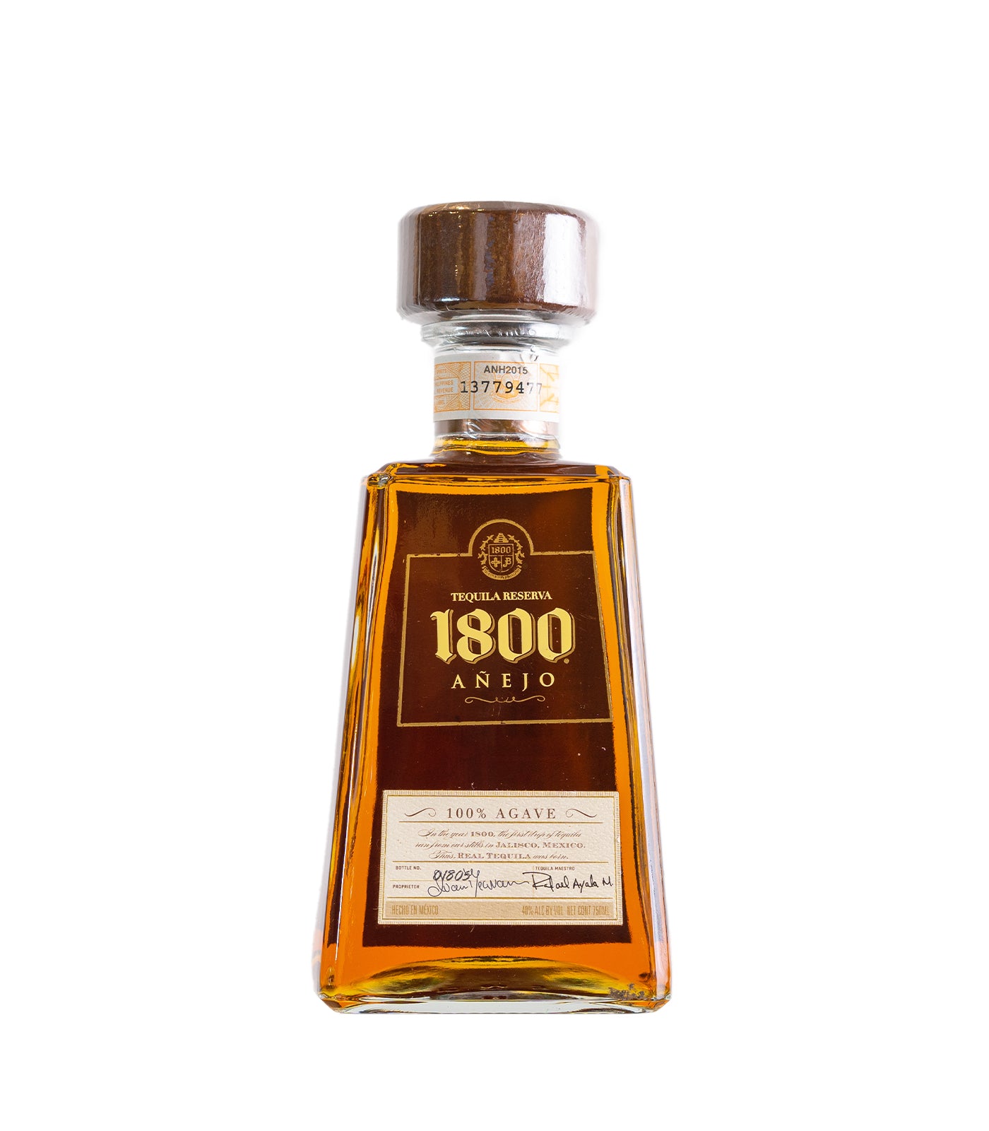 1800 Añejo Premium 100% Blue Weber Agave Tequila 75cl (40% ABV)