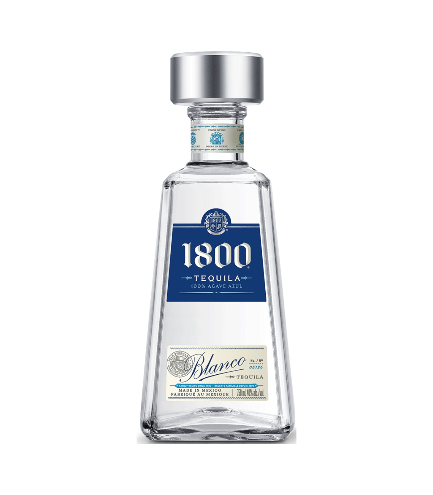 1800 Tequila Blanco 75cl (40% ABV)