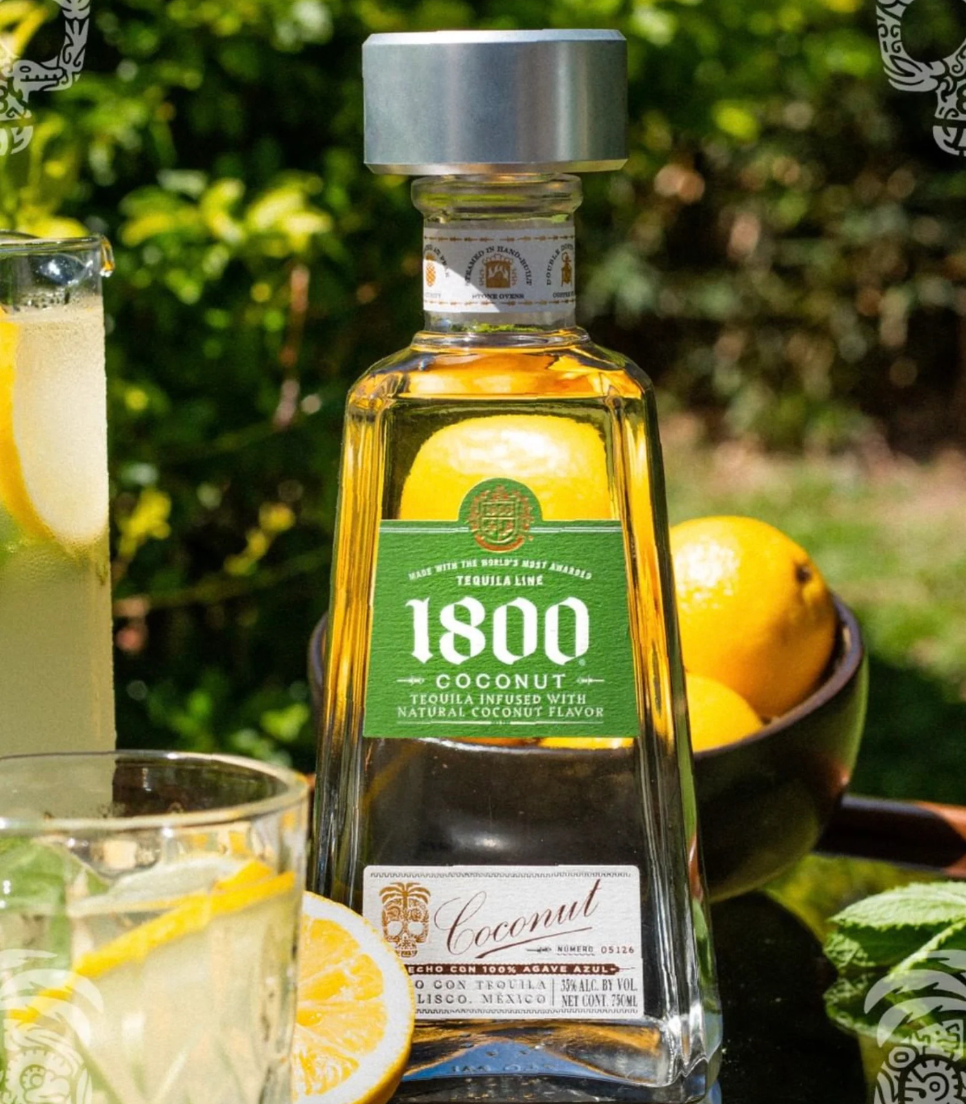1800 Coconut Mexican Tequila 750ml – Premium Flavoured Tequila 35% Alc