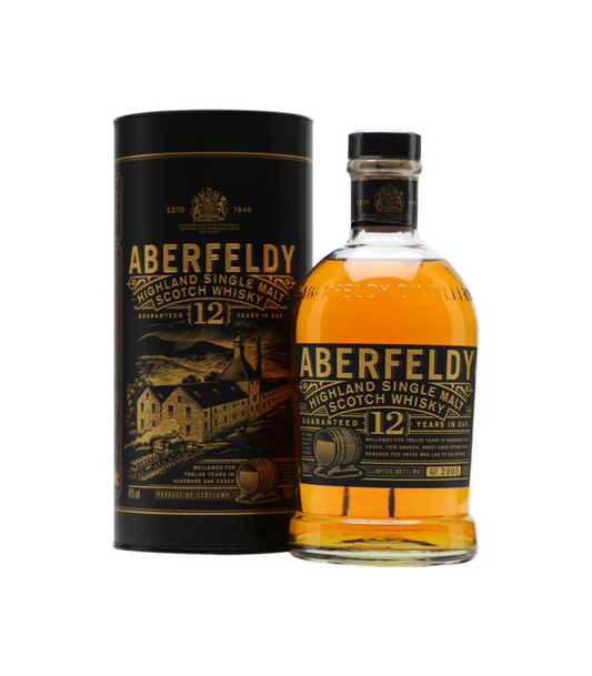 Aberfeldy 12 Year Old Highland Single Malt Scotch Whisky 700ml