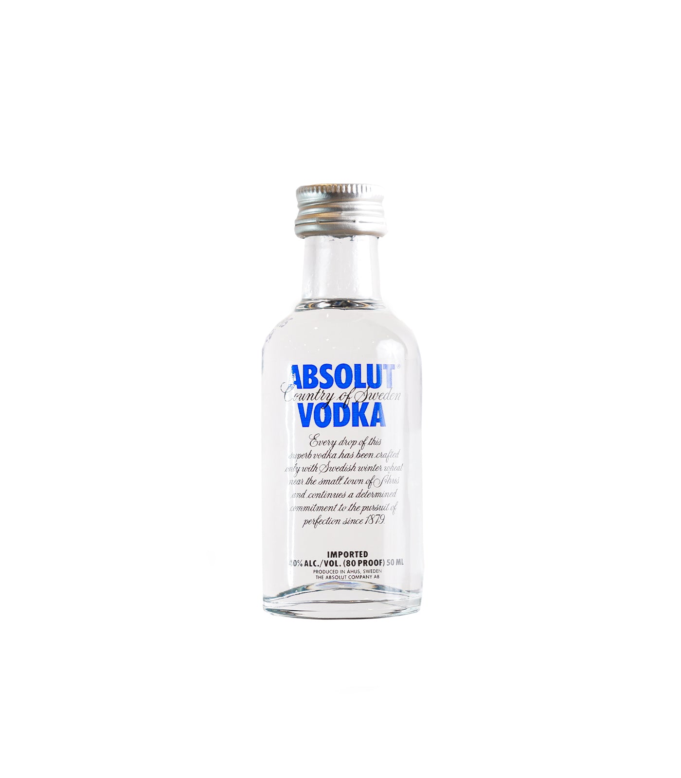 Absolut Blue Vodka (40% ABV)