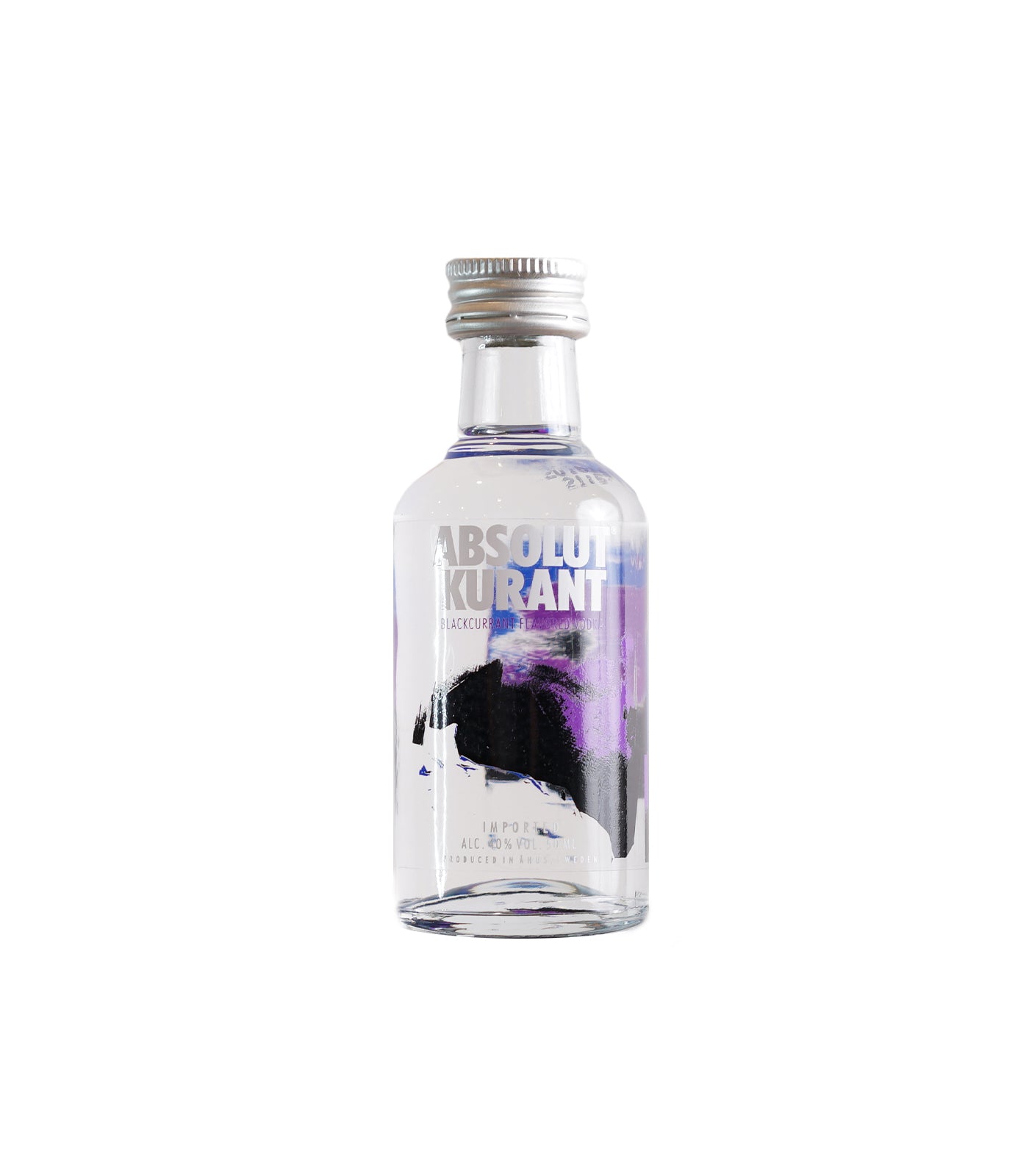 Absolut Vodka Kurant 50ml Miniature – Premium Swedish Black Currant Vodka