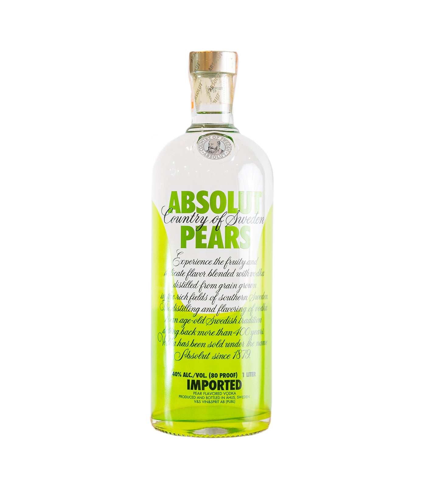 Absolut Pears Vodka (40% ABV)
