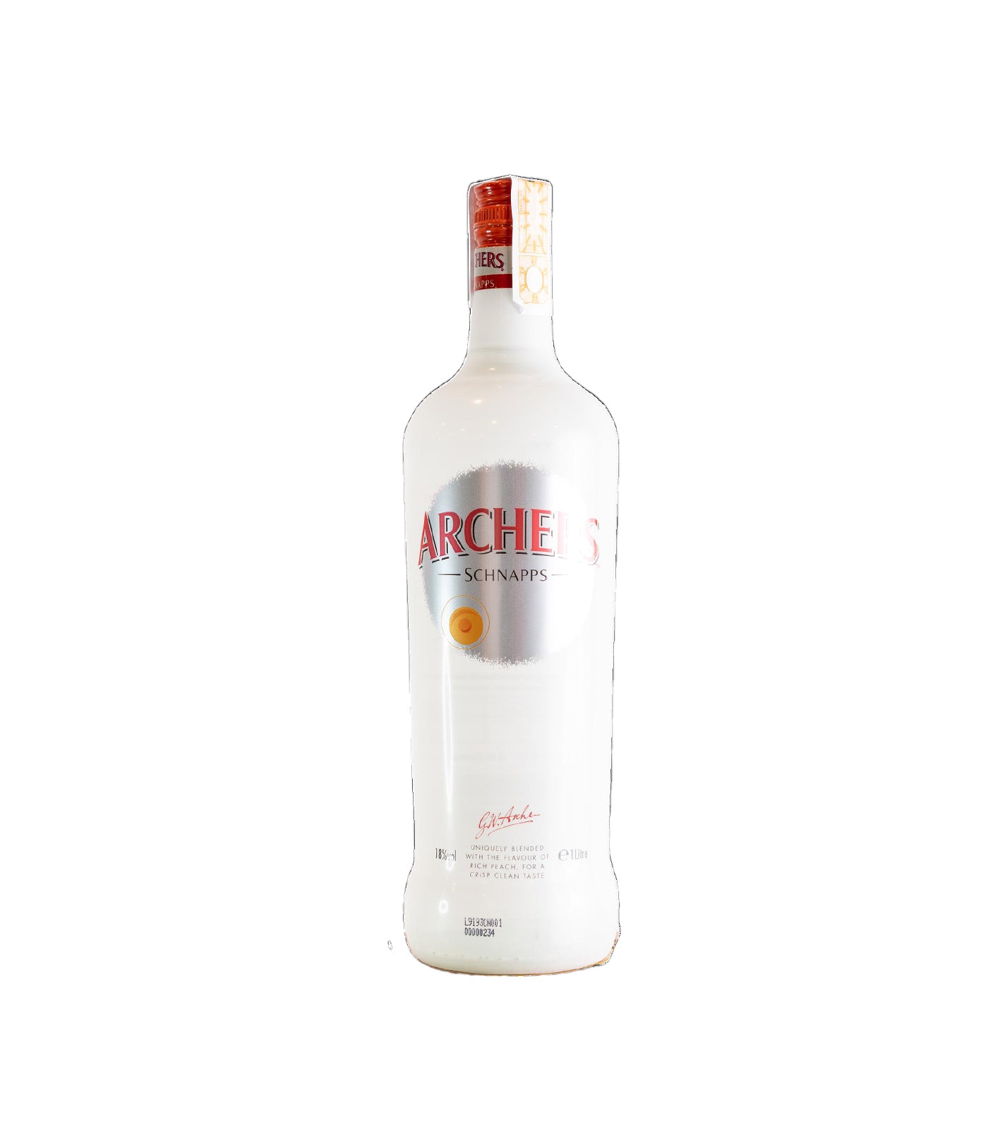 Archers Peach Schnapps 1ltr
