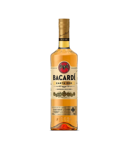 Bacardi Gold Carta Oro Rhum 1L – Premium Caribbean Gold Rum