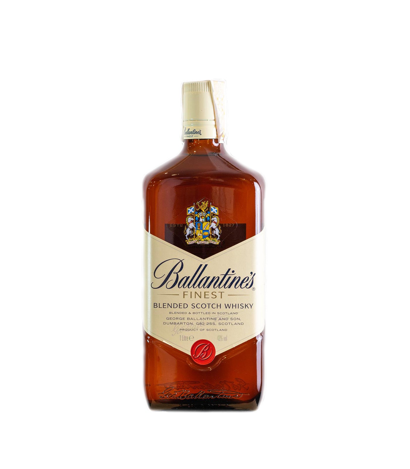 Ballantine’s Finest Blended Scotch Whisky – Smooth & Balanced (40% ABV)