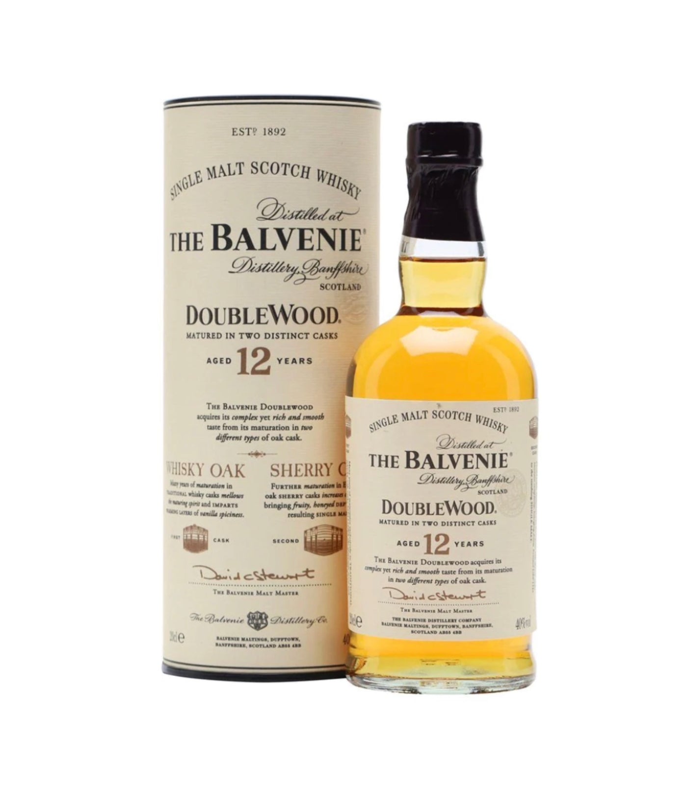 The Balvenie 12 Years (Double Wood ) 700ml.