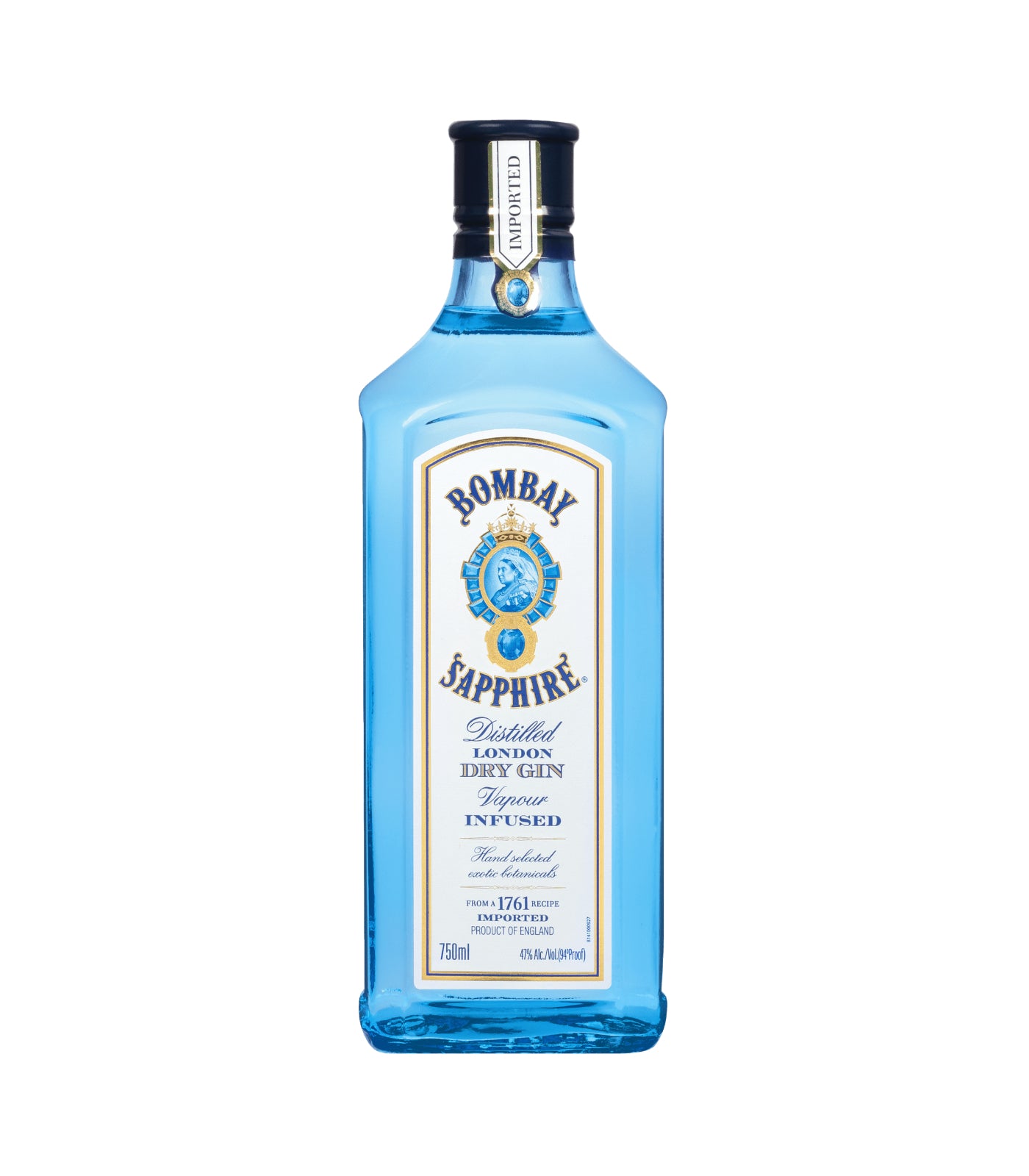 Bombay Sapphire London Dry Gin 47% – Premium Distilled Gin