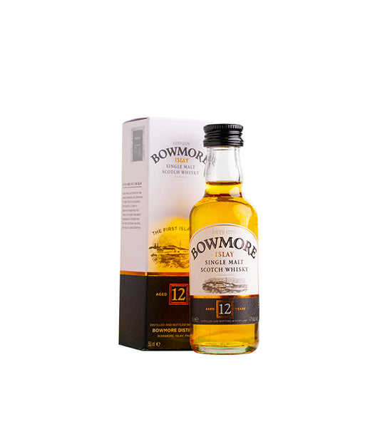Bowmore 12 Year Old Islay Single Malt Whisky (5cl; 40%)
