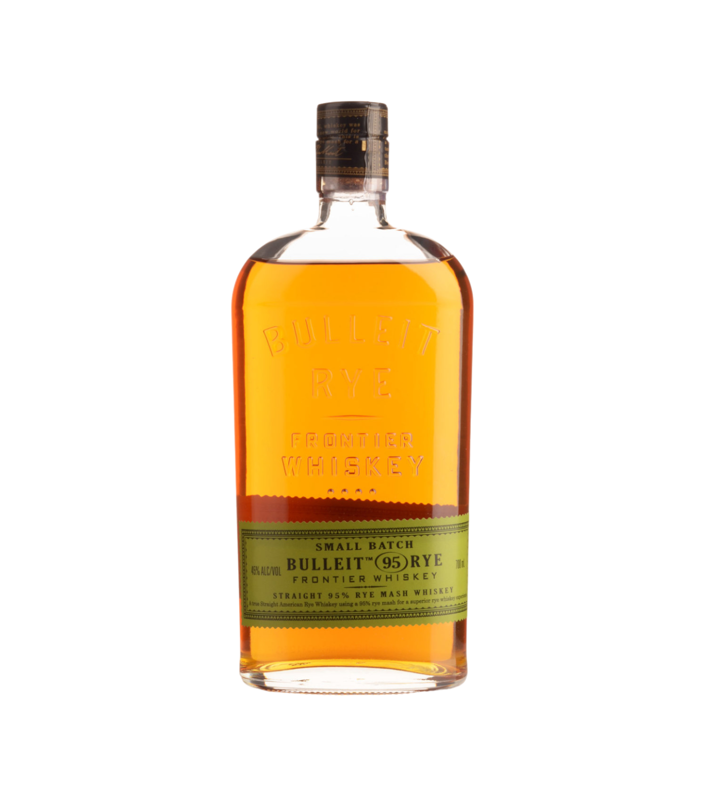 Bulleit Bourbon Rye Whiskey 70cl (45% ABV)