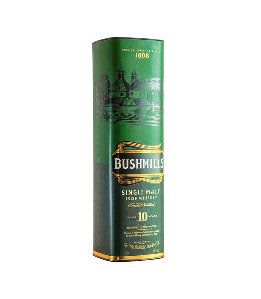 Bushmills 10 Year Old Single Malt Irish Whiskey 70cl (40%)