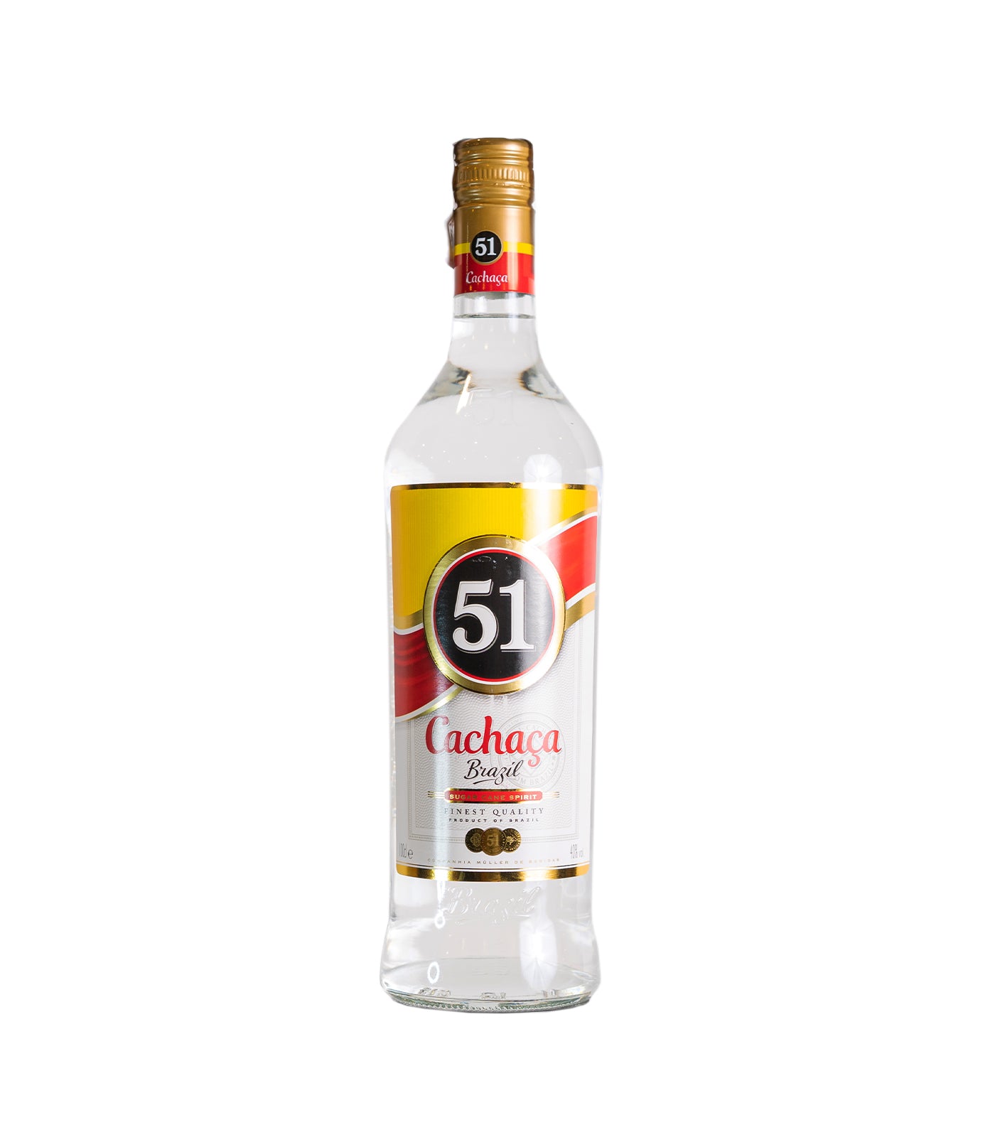 Cachaça 51 Brazilian Sugarcane Spirit 1L – Premium Cachaça (40%)