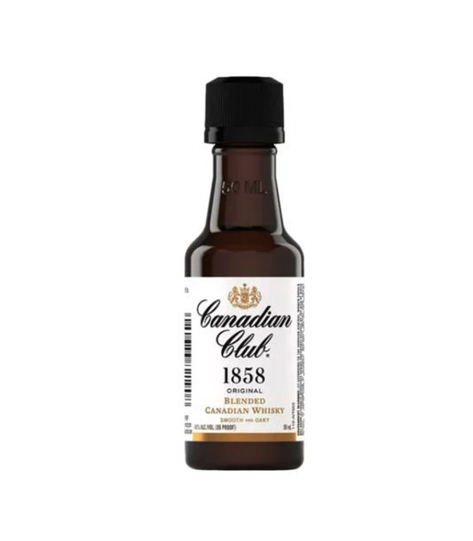 Canadian Club Canadian Blended Whiskey 50ml | Smooth Canadian Whisky Miniature