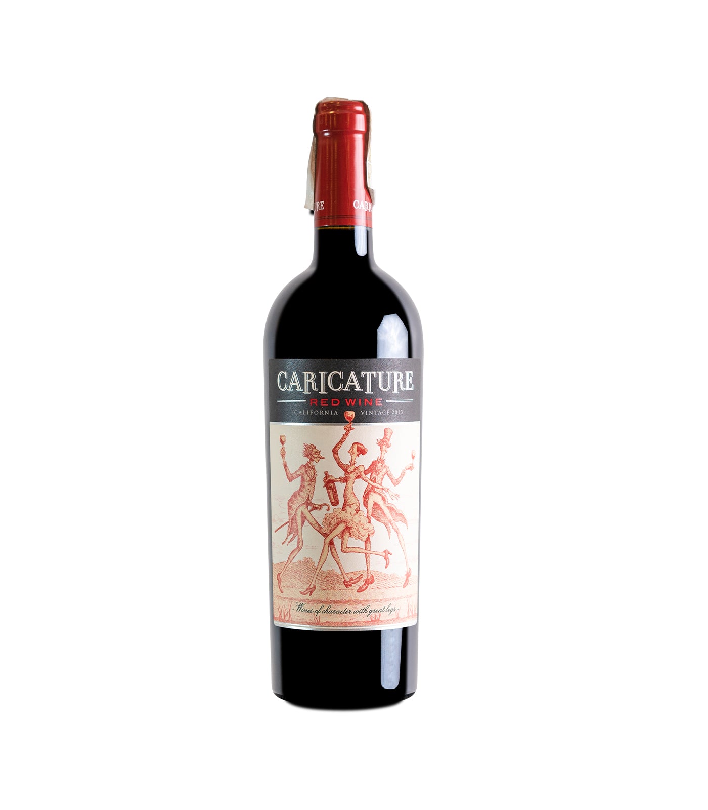 Caricature Red Wine California 2013 – Bold & Smooth Red Blend