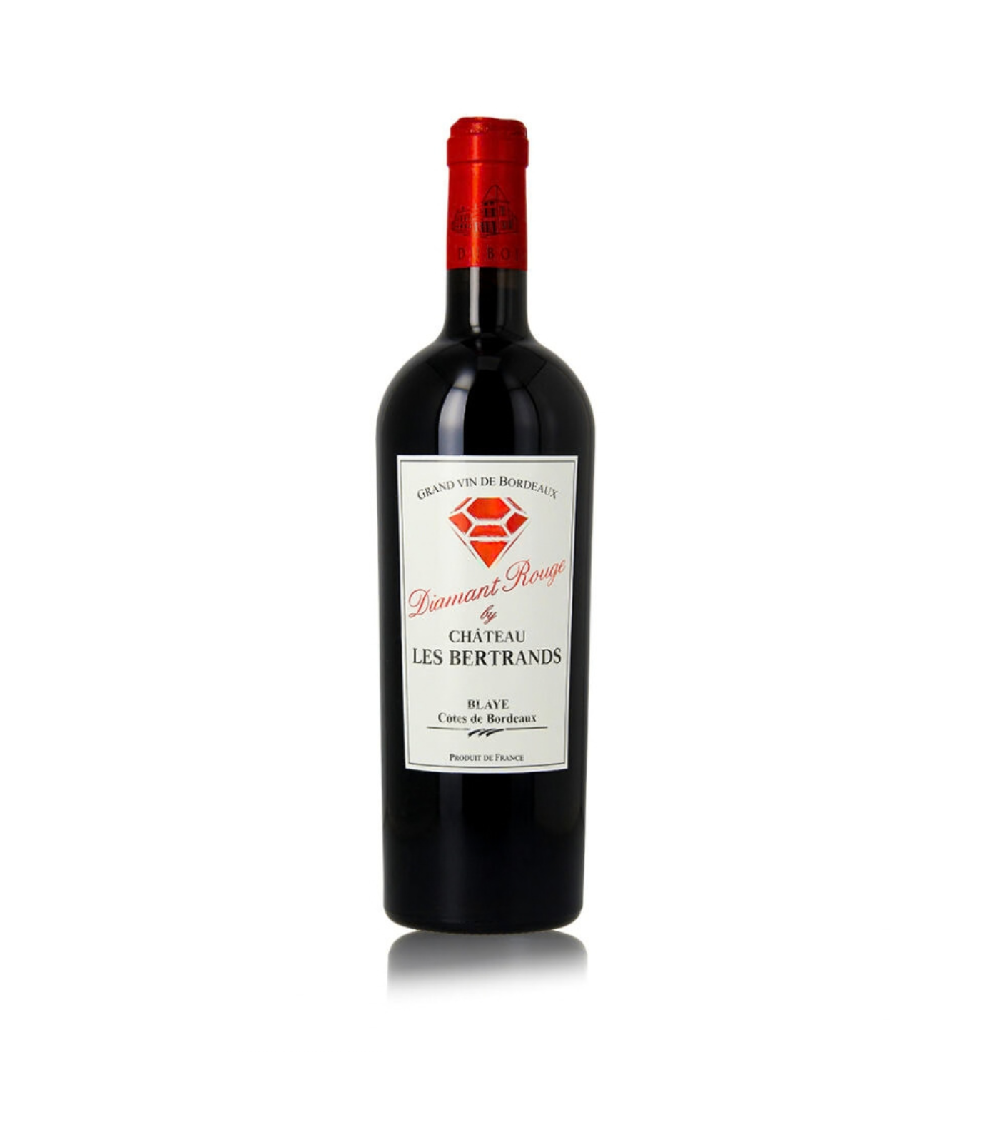 Château Les Bertrands Diamant Rouge 2019 750ml – Blaye Côtes de Bordeaux Red Wine