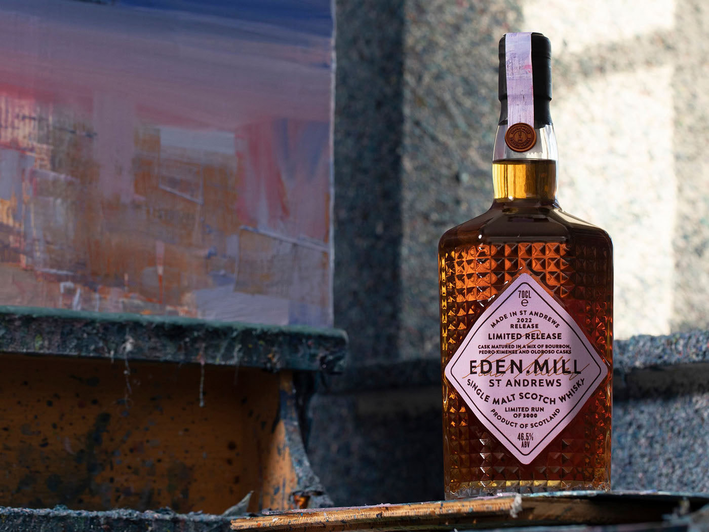 Eden Mill Single Malt Scotch Whisky 2022 Release - Art of St Andrews Collection (70cl, 46.5%)