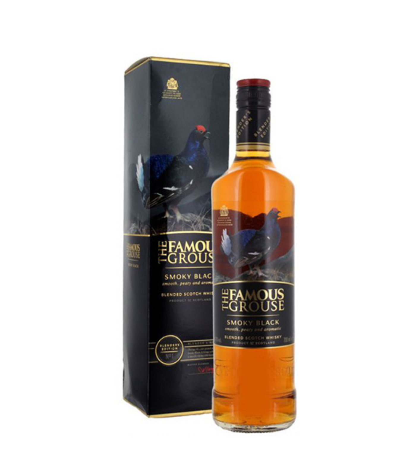 The Famous Grouse Smoky Black Blended Scotch Whisky – 700ml