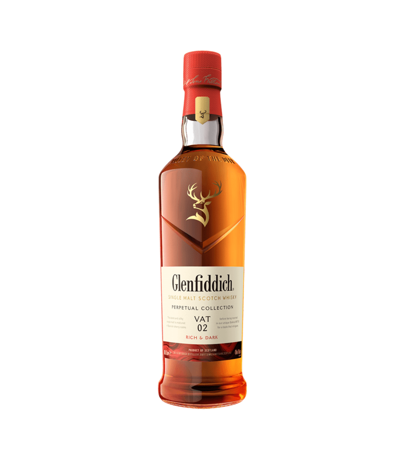 Glenfiddich Perpetual Collection Vat 02 Single Malt Scotch Whisky 1 L – Mellow & Complex