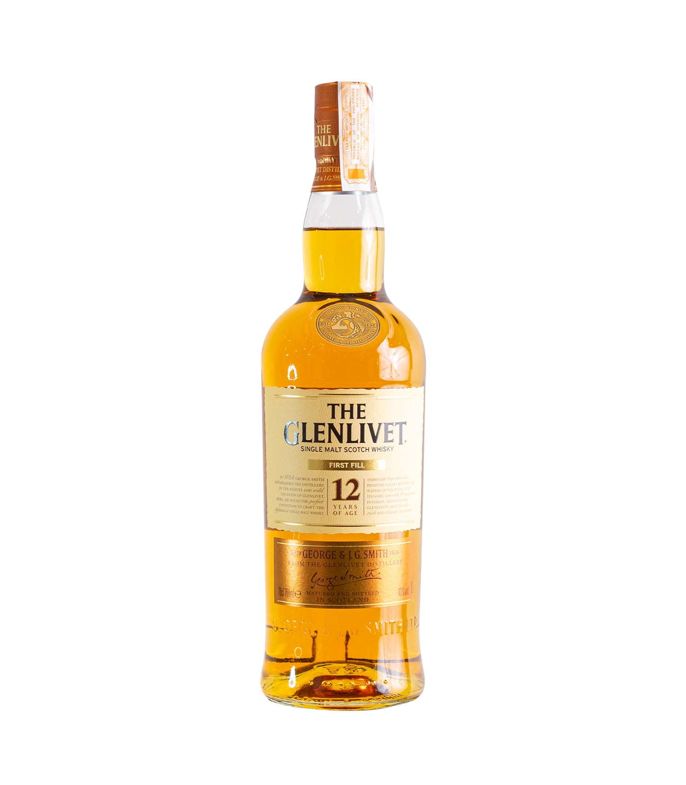 Glenlivet 12 Years (First Fill) 700ml.