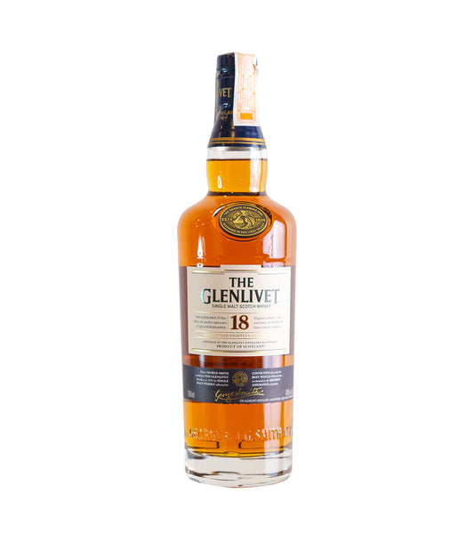 Glenlivet 18 Year Old Single Malt Scotch Whisky (70cl; 43%)