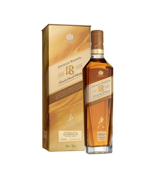 Johnnie Walker 18 Year Old – Ultimate Blended Scotch Whisky 750ml