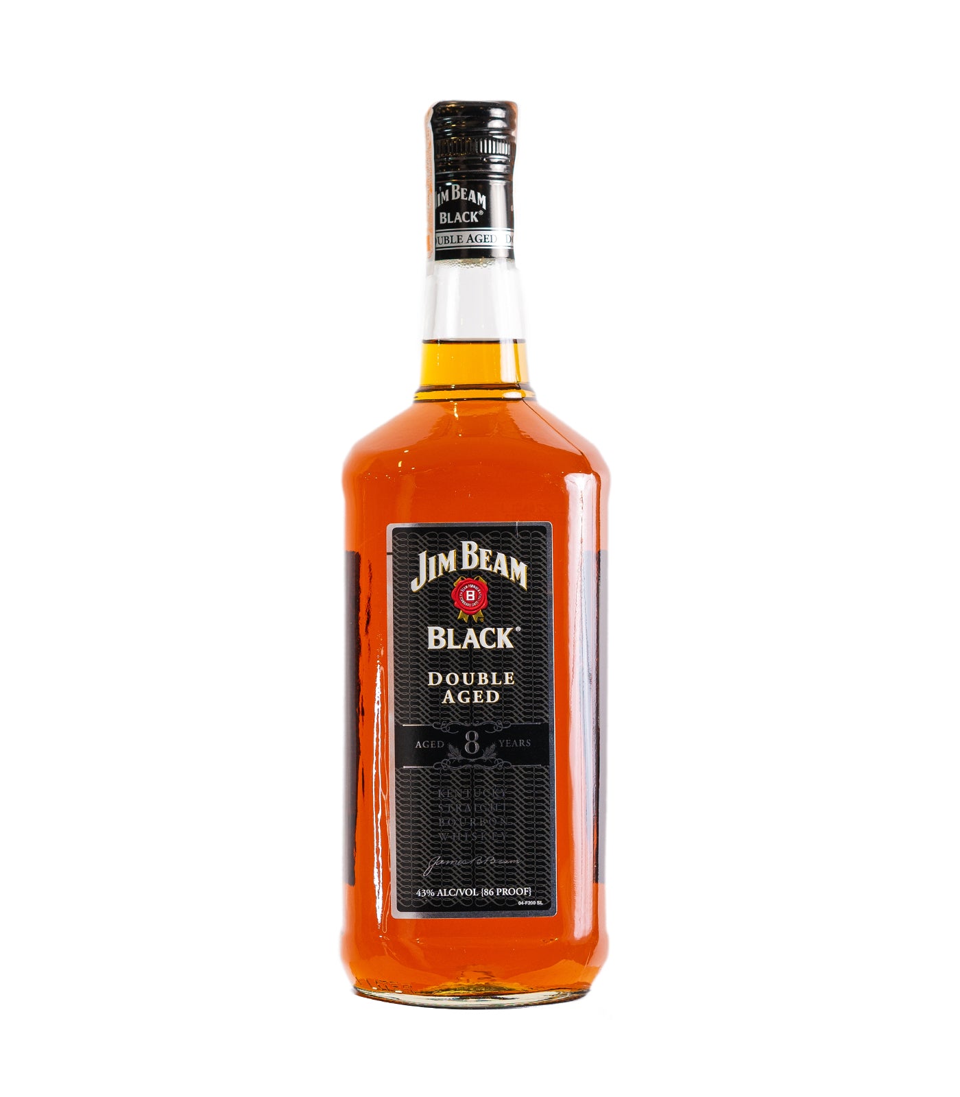 Jim Beam Black Double Aged 8 Year Old Bourbon Whiskey (1L; 43%)