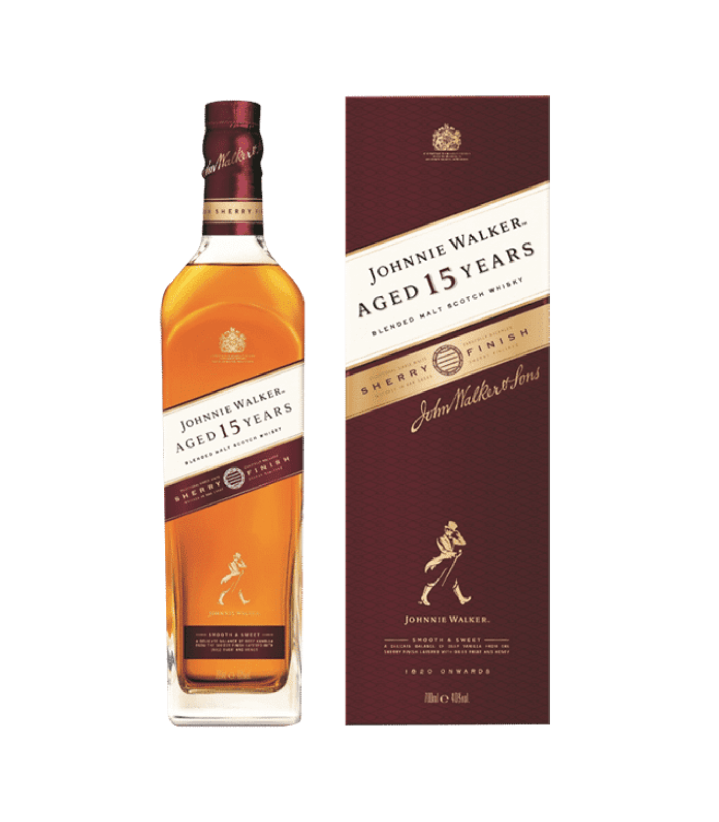 Johnnie Walker 15 Year Old Sherry Finish | Blended Scotch Whisky 700ml