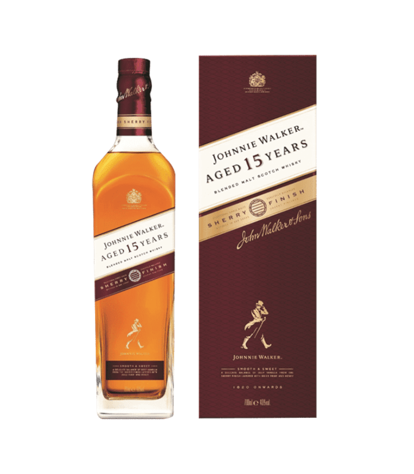 Johnnie Walker 15 Years Sherry Finish | Blended Scotch Whisky 700ml