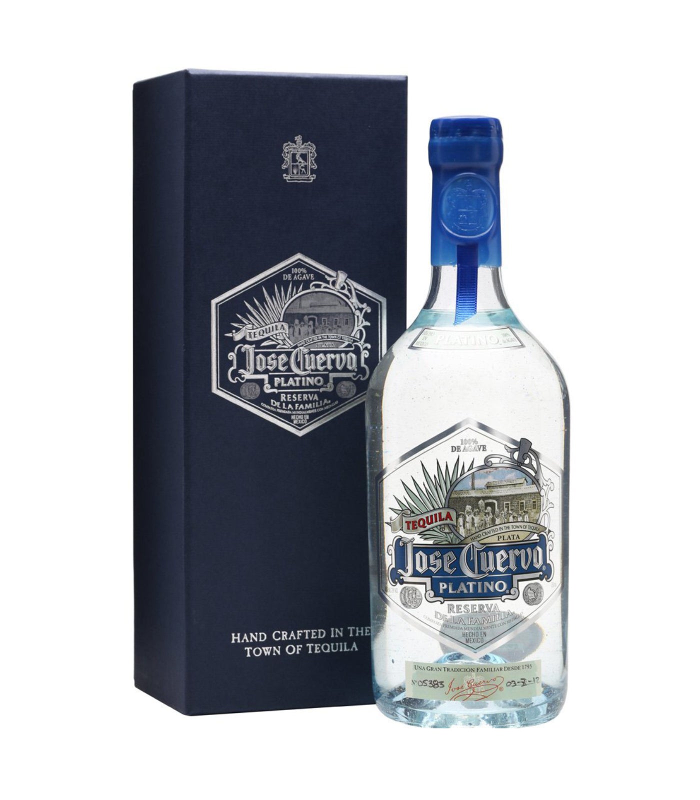 Jose Cuervo Reserva De La Familia Platino Silver Tequila 75cl (40% ABV)