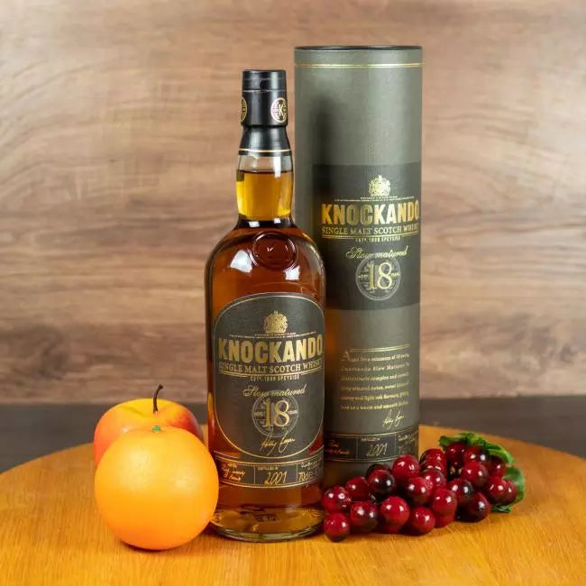 Knockando 18 Year Old 2001 Slow Matured Speyside Single Malt Whisky 70cl (43%)