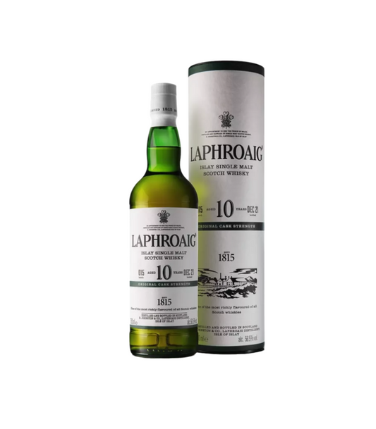 Laphroaig 10 Years Cask Strength Single Malt Scotch Whisky 700ml – Batch 15