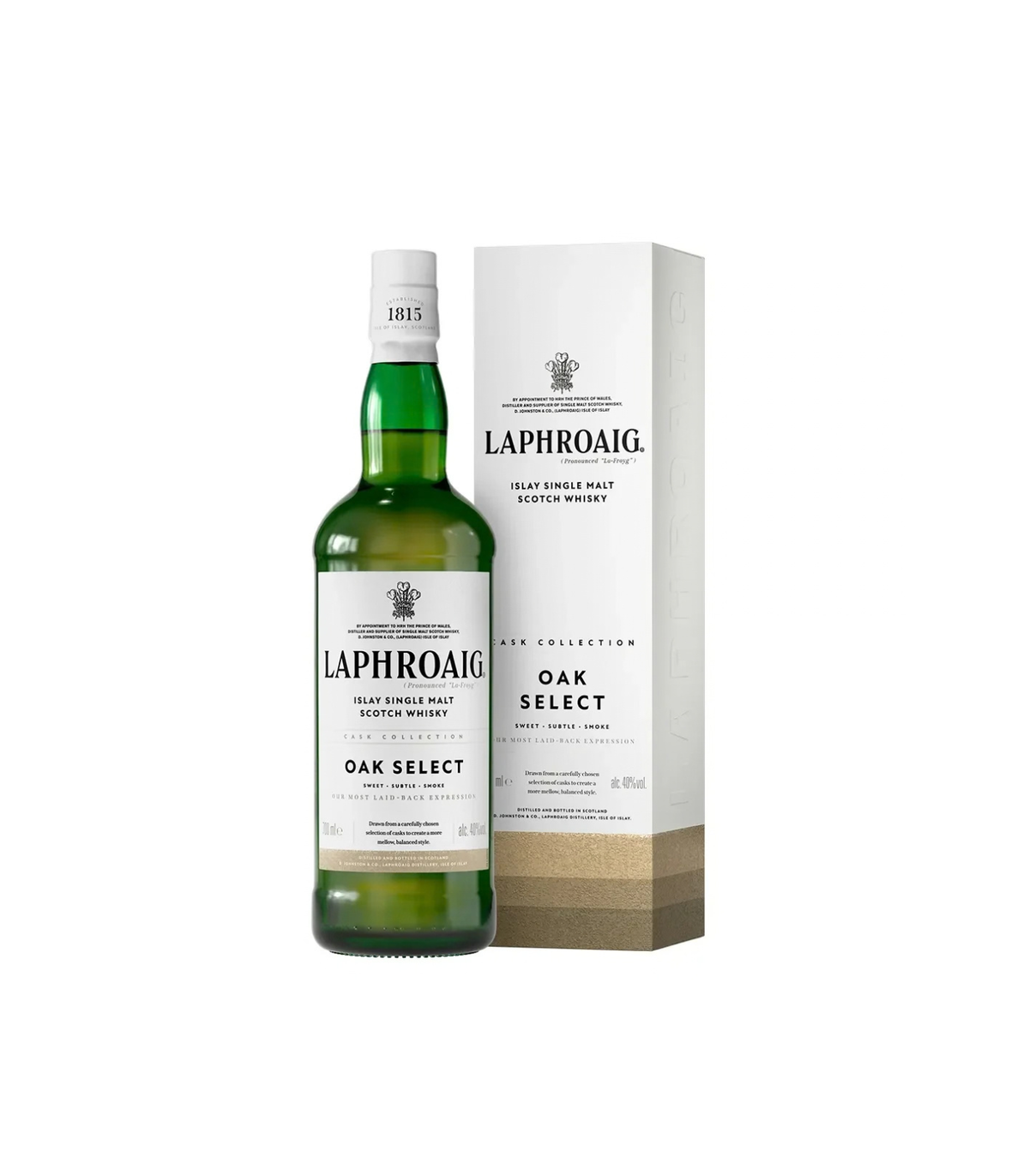 Laphroaig Oak Select Islay Single Malt Scotch Whisky 700ml