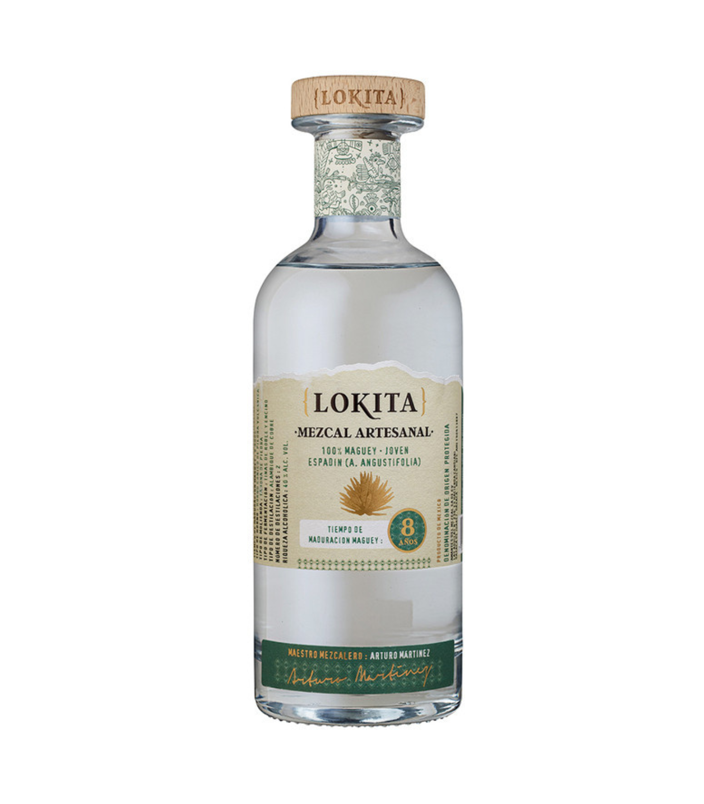 Lokita Mezcal Espadin 8 Year Old – Premium Mexican Tequila 700ml | Handcrafted Mezcal