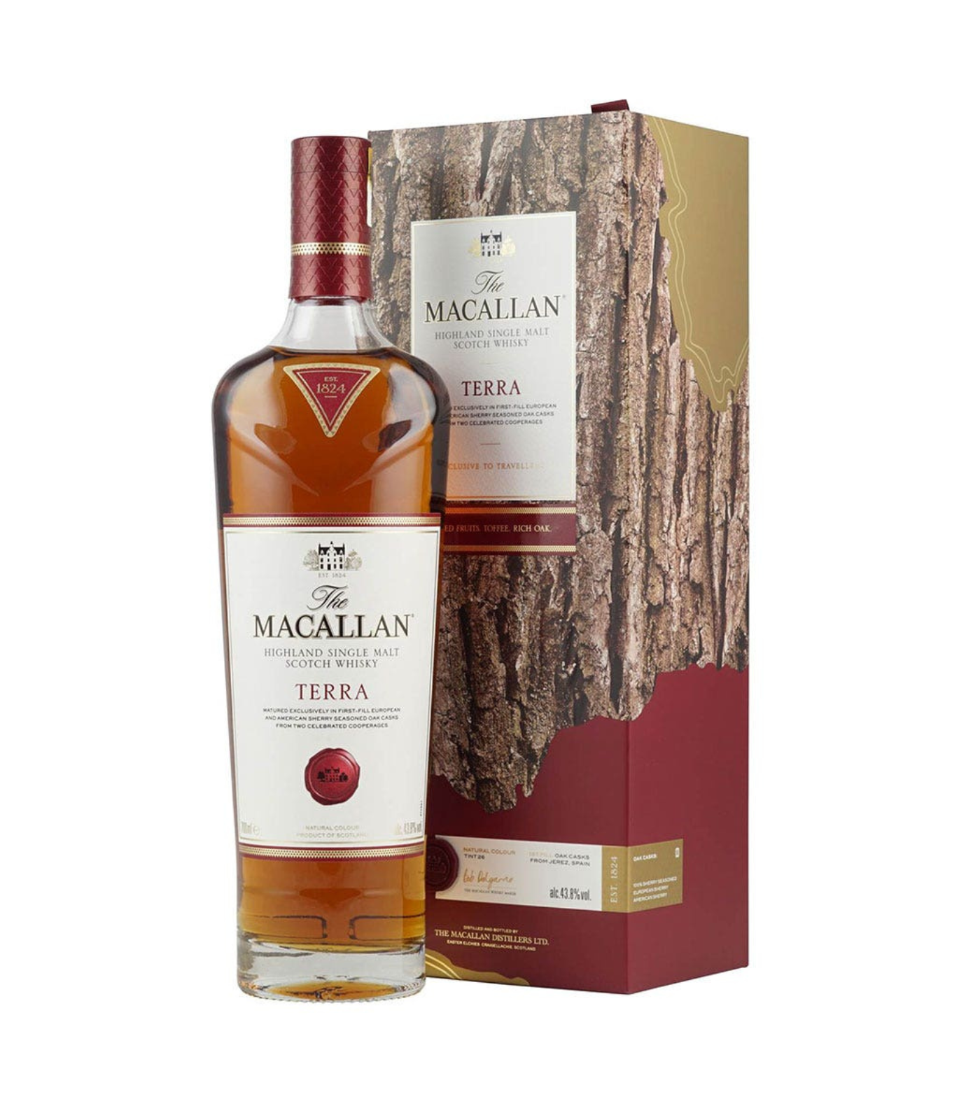 The Macallan Terra Single Malt Scotch Whisky 700ml | Premium Speyside Scotch