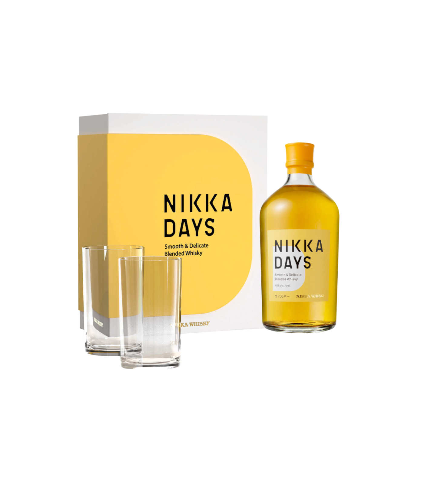 Nikka Days Whisky Gift Set with 2 Glasses | LiquorLib – Liquor Lib Nikka Days Whisky Gift Set with 2 Glasses | LiquorLib – Liquor Lib