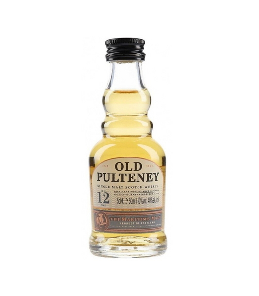 Old Pulteney 12 Year Old Miniature 50ml – Highland Single Malt Scotch Whisky