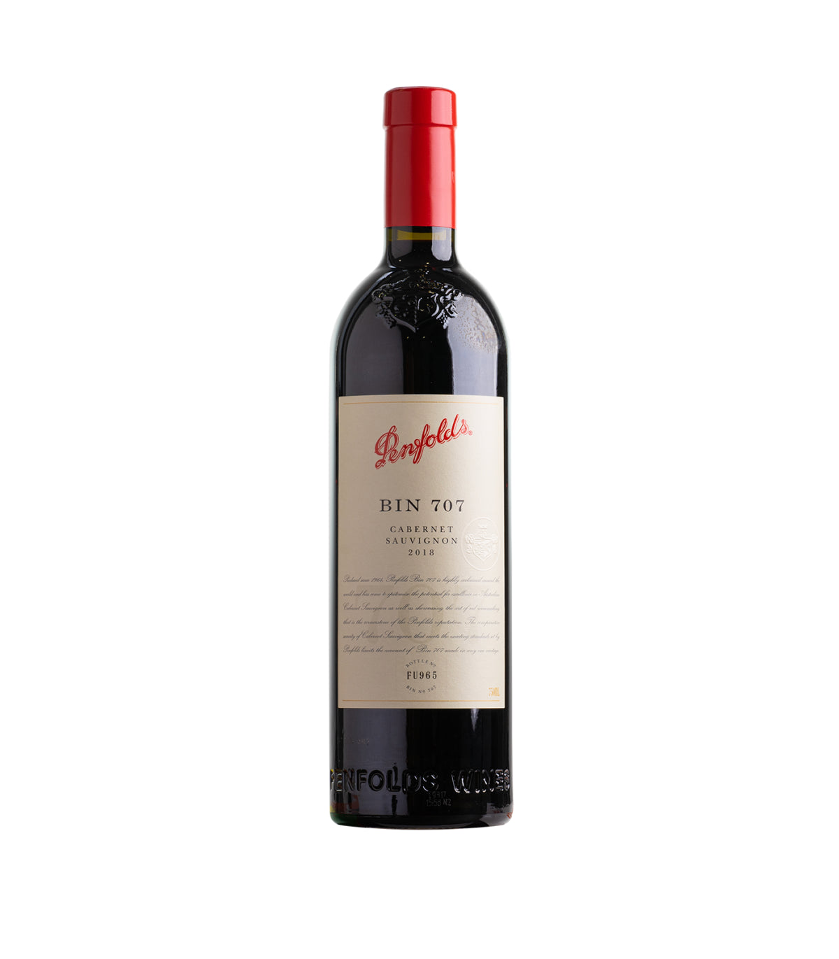 Penfolds Bin 707 Cabernet Sauvignon 2018 | Australian Wine 750ml