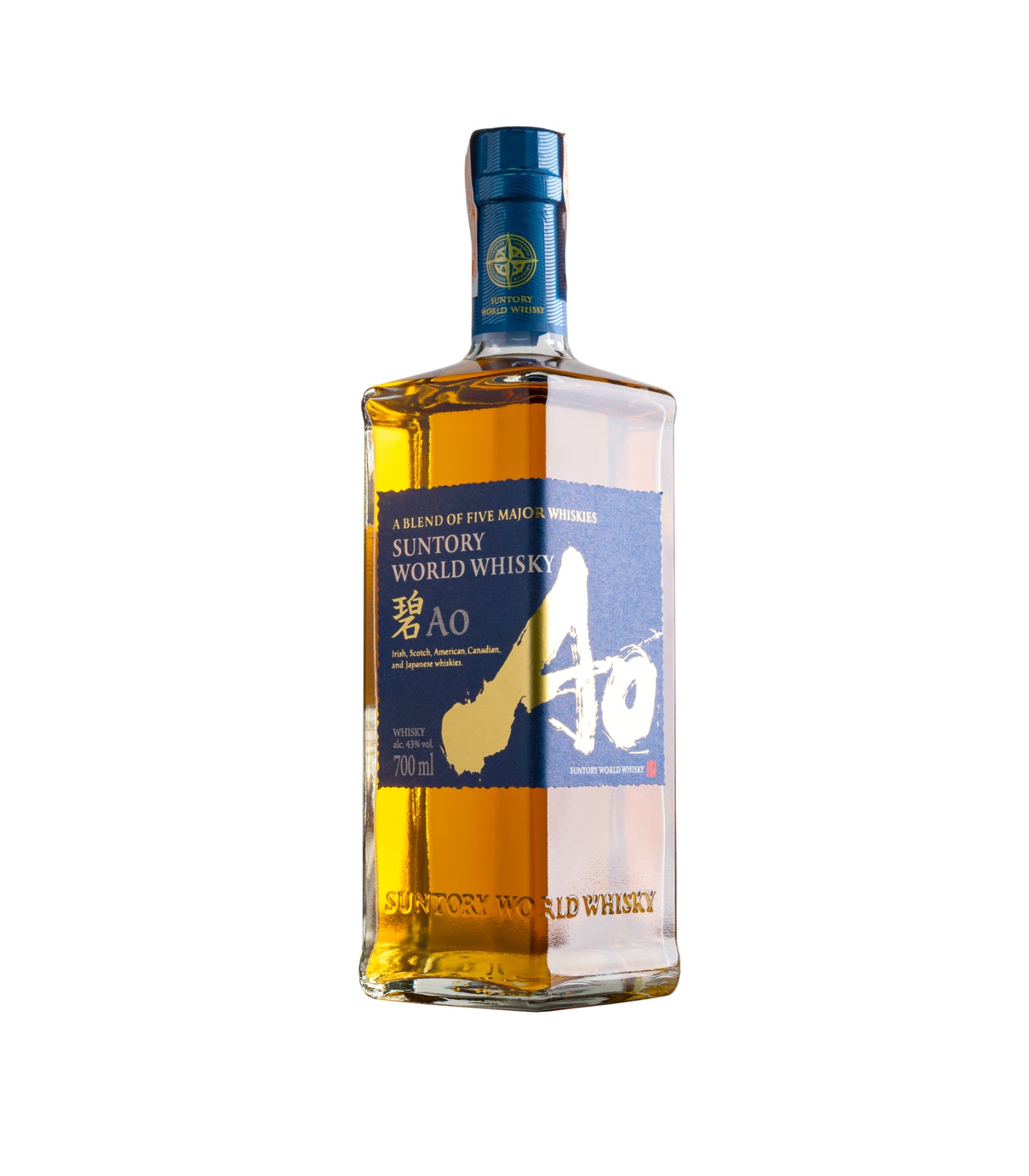 Suntory World Whisky Ao Blended Japanese Whiskey (70cl; 43%)