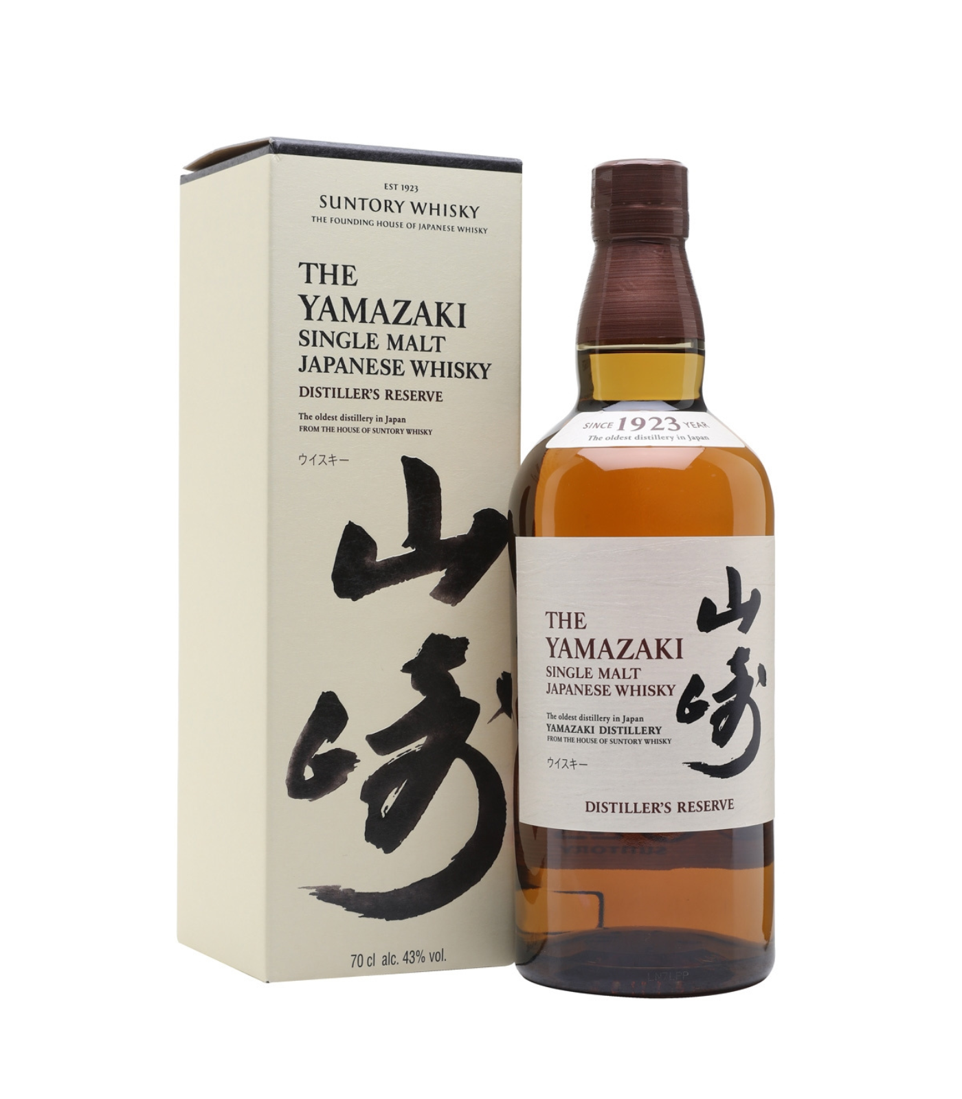 Suntory The Yamazaki Distiller’s Reserve Single Malt Japanese Whisky 70cl (43%)
