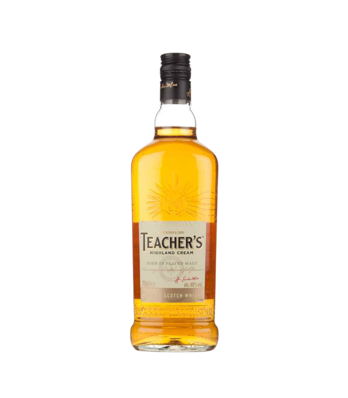 Teacher’s Highland Cream Blended Scotch Whisky 700 ml | Rich Smoky Scotch Blend
