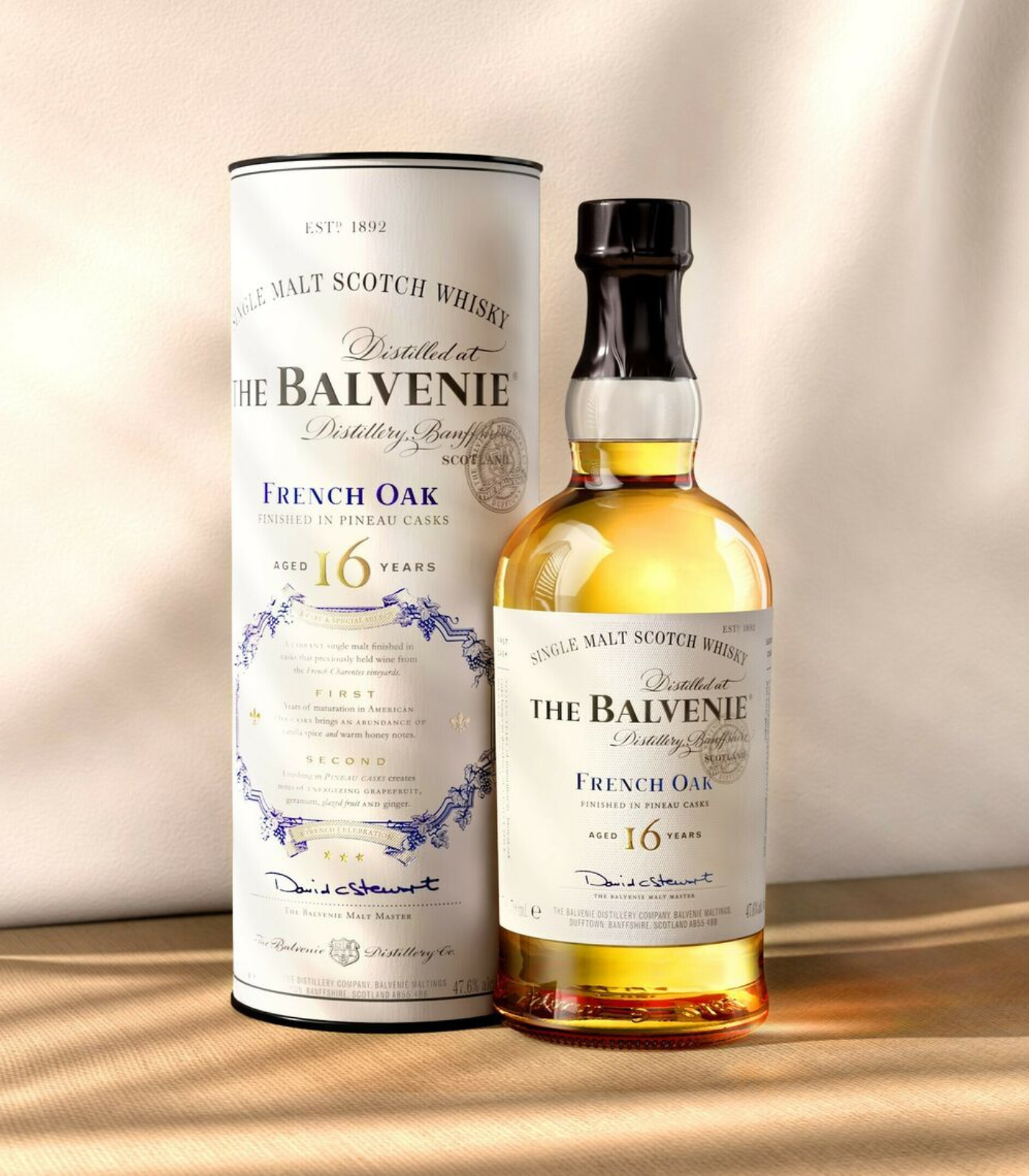 The Balvenie French Oak 16 Year Old Single Malt Scotch Whisky 700ml | Refined & Vibrant Speyside Whisky