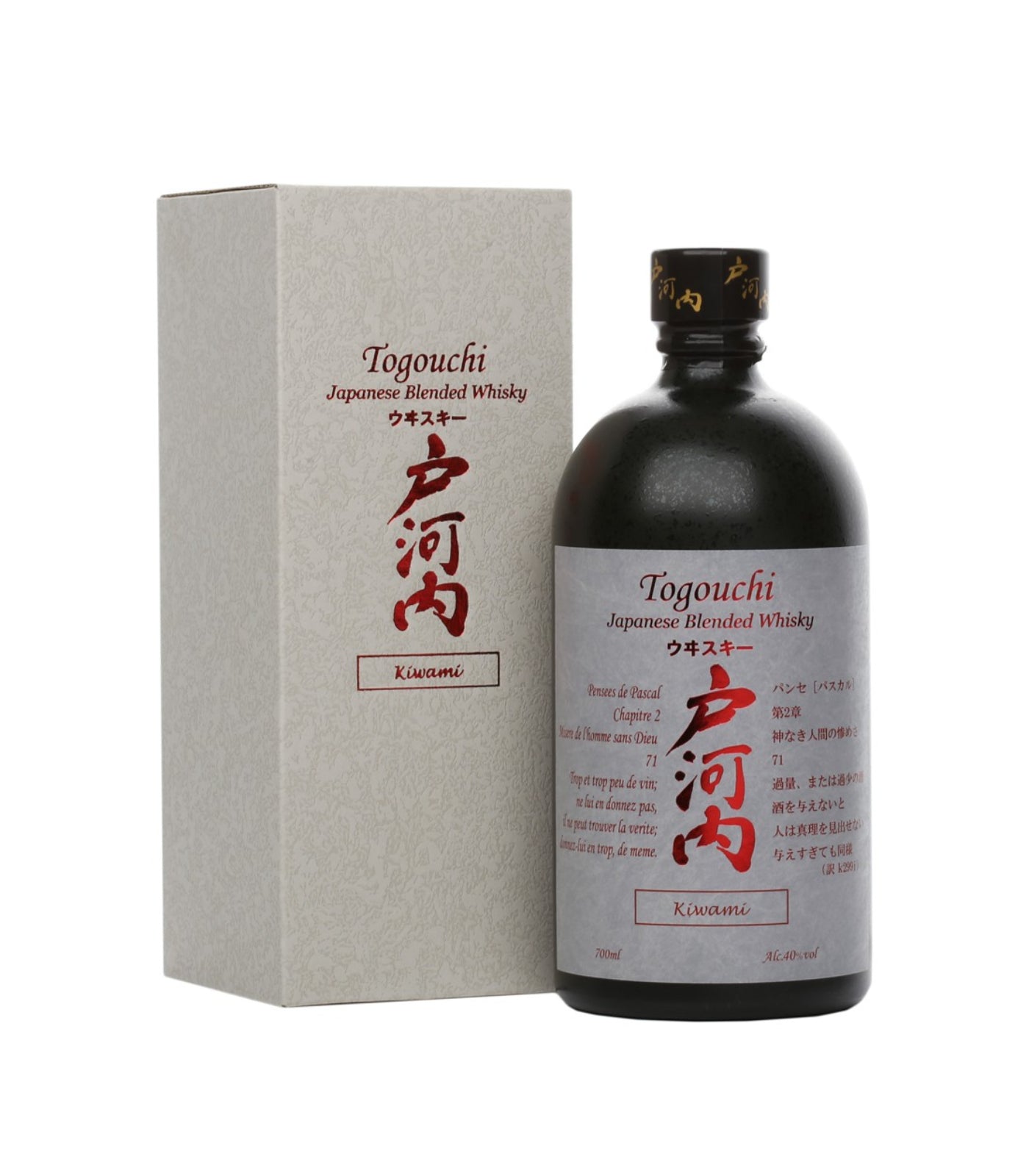 Togouchi Kiwami Japanese Blended Whisky (70cl; 40%)