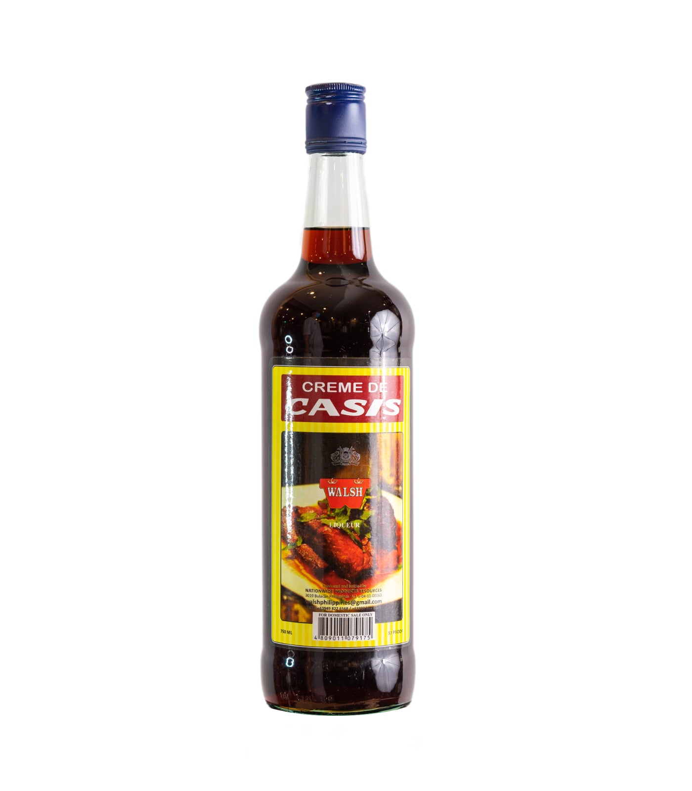 Walsh Creme De Casis 750ml.