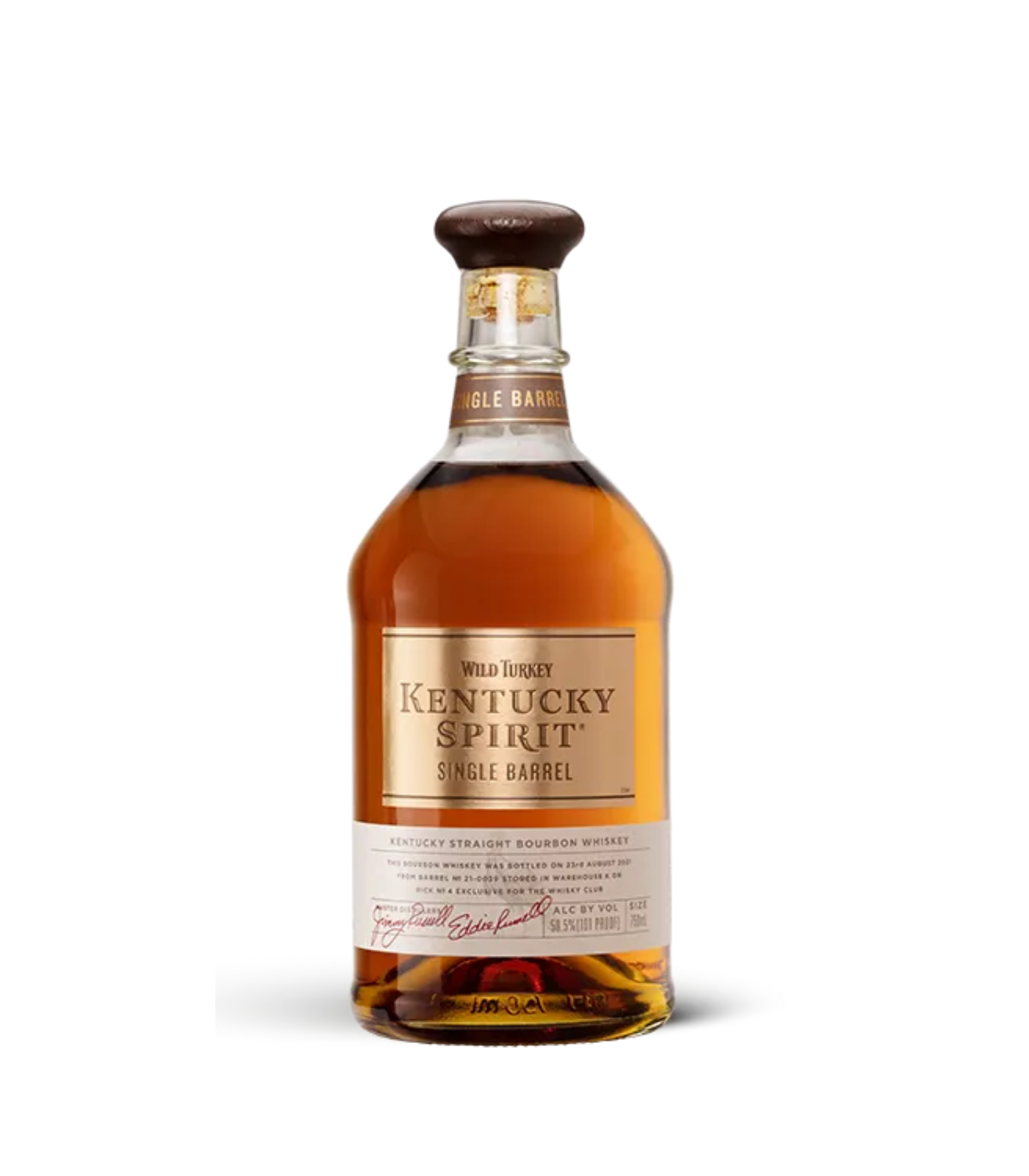 Wild Turkey Kentucky Spirit Single Barrel Bourbon 1L | Rich & Bold Single Barrel Bourbon