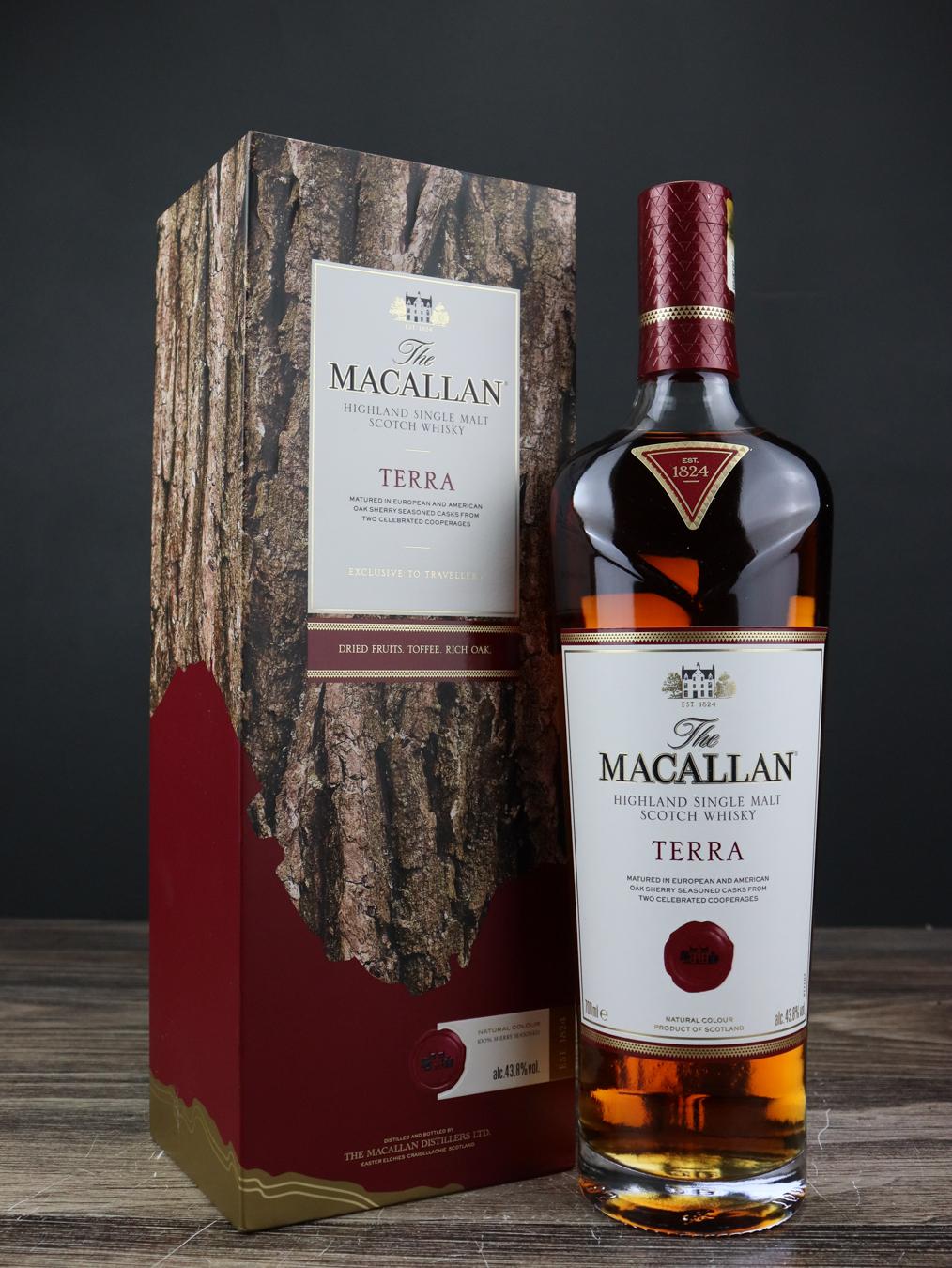 The Macallan Terra Singlemalt Scotch Whisky (70cl; 43.8%)