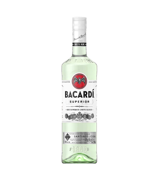 Bacardi Superior White Rum – 75cl (40% ABV)