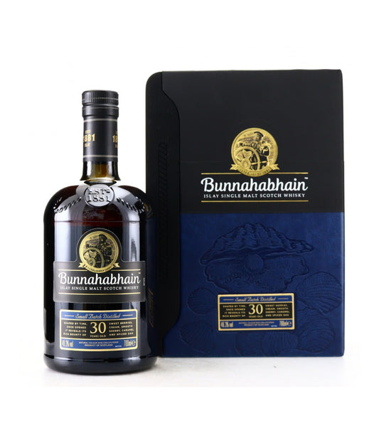Bunnahabhain 30 Year Old Single Malt Whisky 70cl (46.3% ABV)