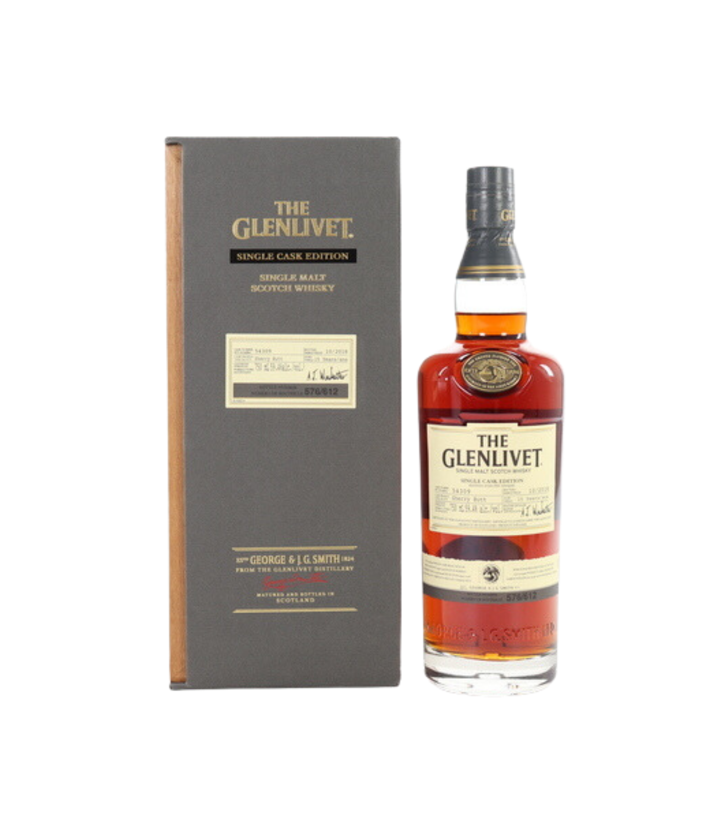 Glenlivet Single Cask Edition 15 Year Old Distillery Exclusive 700ml – Rare Speyside Single Malt Whisky