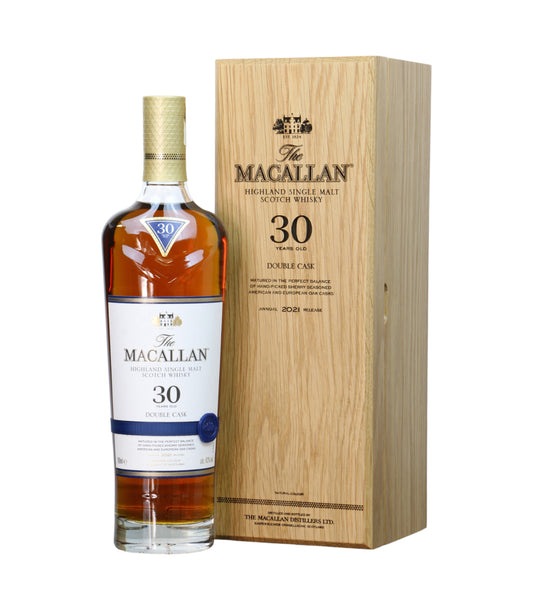 The Macallan 30 Year Old Double Cask 2021 Release Whisky (70cl; 43% ABV)