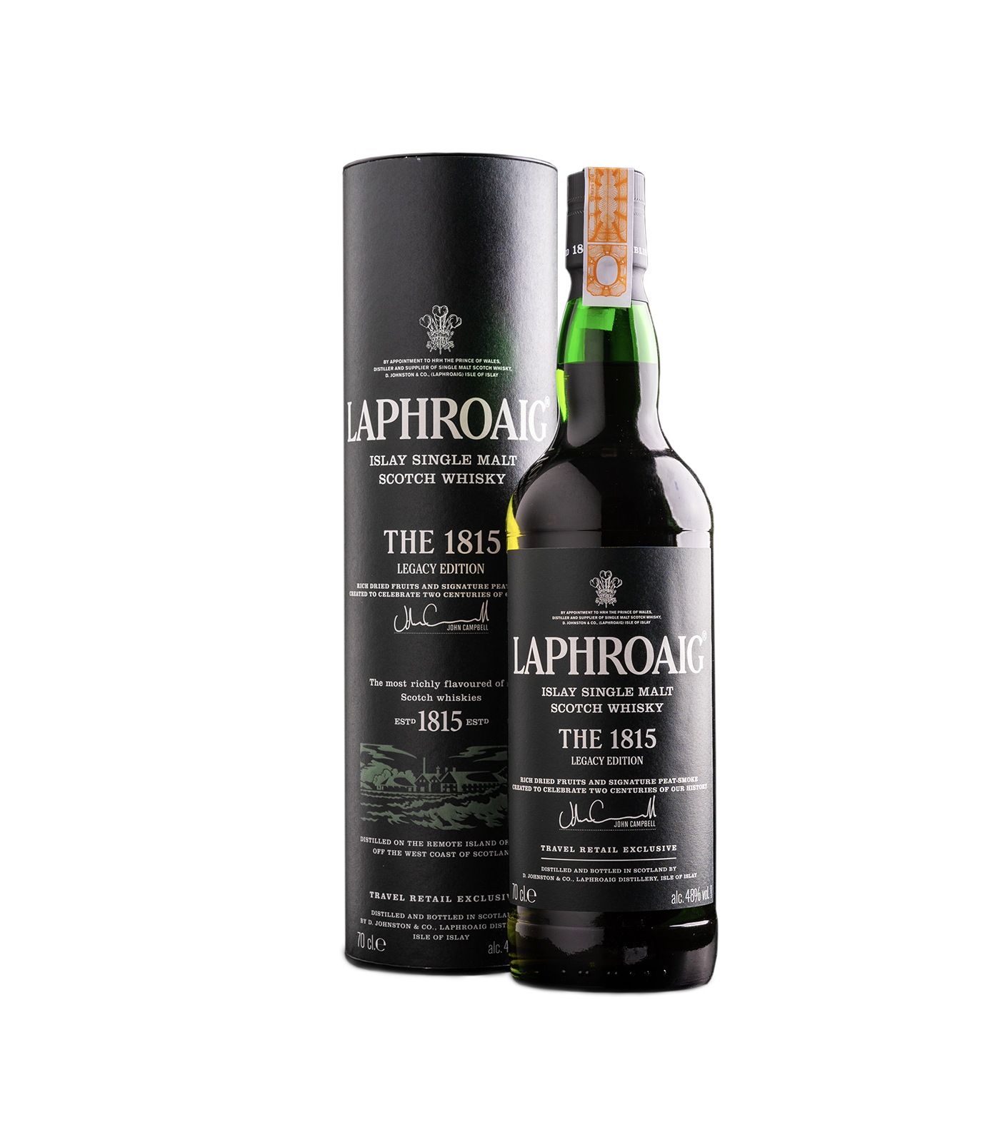 Laphroaig 1815 Legacy Edition Single Malt Scotch Whisky 70cl (48 Laphroaig 1815 Legacy Edition Single Malt Scotch Whisky 70cl (48